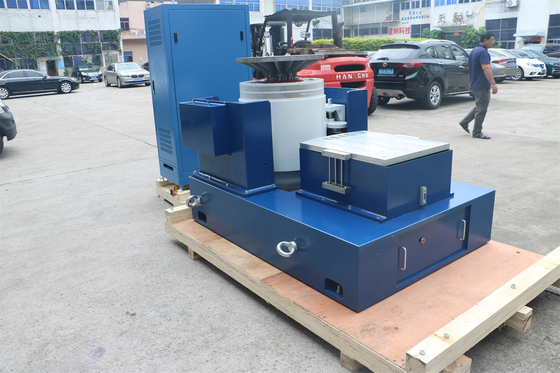 MIL-STD-810H Mesin pengujian getaran elektromagnetik frekuensi tinggi dengan pergeseran besar