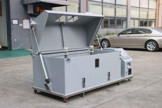 Astm B117 Otomatis Kontinuous Nozzle Dipercepat Penuaan Mesin Uji Semprotan Garam Laut Garam Kabut Korosi Resistensi Tester