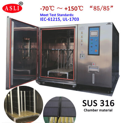 IEC 61215 MQT 13, IEC 61730 MST53 Panel Surya Lingkungan Kamar Iklim