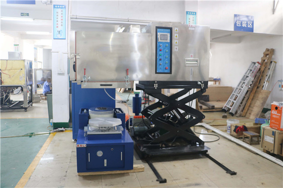 Suhu Kelembaban Gabungan Sistem Pengocok Getaran Elektrodinamik untuk PCB Elektronik