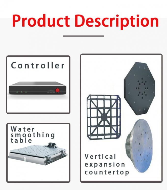 ISO 9001 300kg Memuat Peralatan Pengujian Getaran Meja Slip Elektrodinamik 1