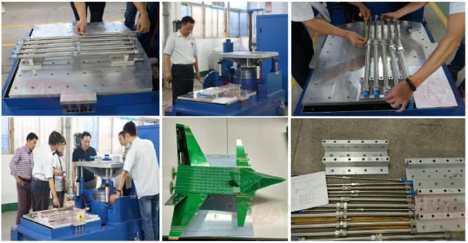 MIL-STD 810F 500X500mm Slip Table Alat Uji Getaran Untuk Lab 4