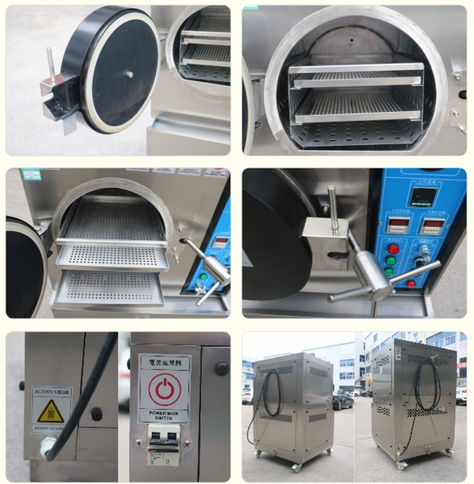 JESD22-A101 Pct Tekanan Mempercepat Ruang Uji Penuaan Lingkungan Untuk Paket IC 1