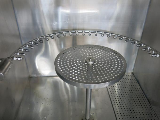 Laptop LCD Screen Rain Spray Test Chamber – side angle view
