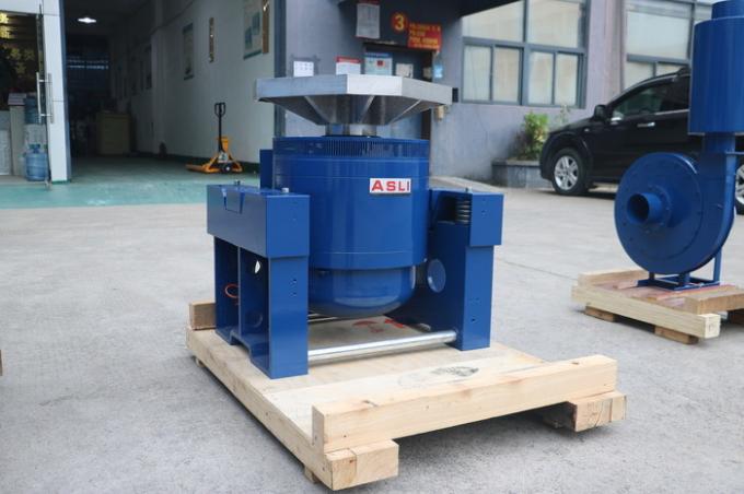 ASLi vibration shaker machine in operation — application view 1